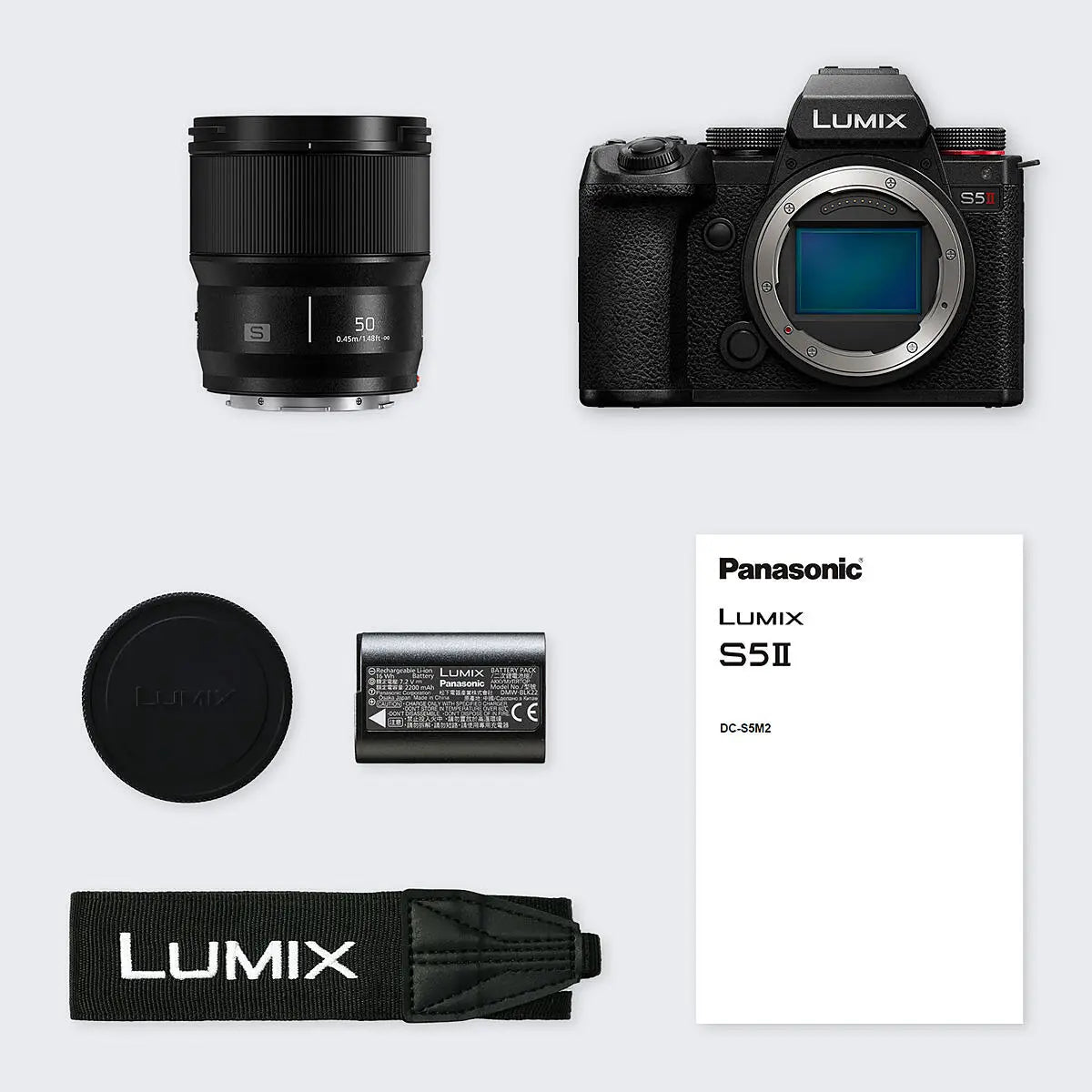 Lumix S5II kit 20/60mm + 50MM F/1.8